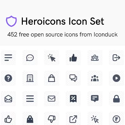 Hero icon 也是MIT授權免費開源的icon
